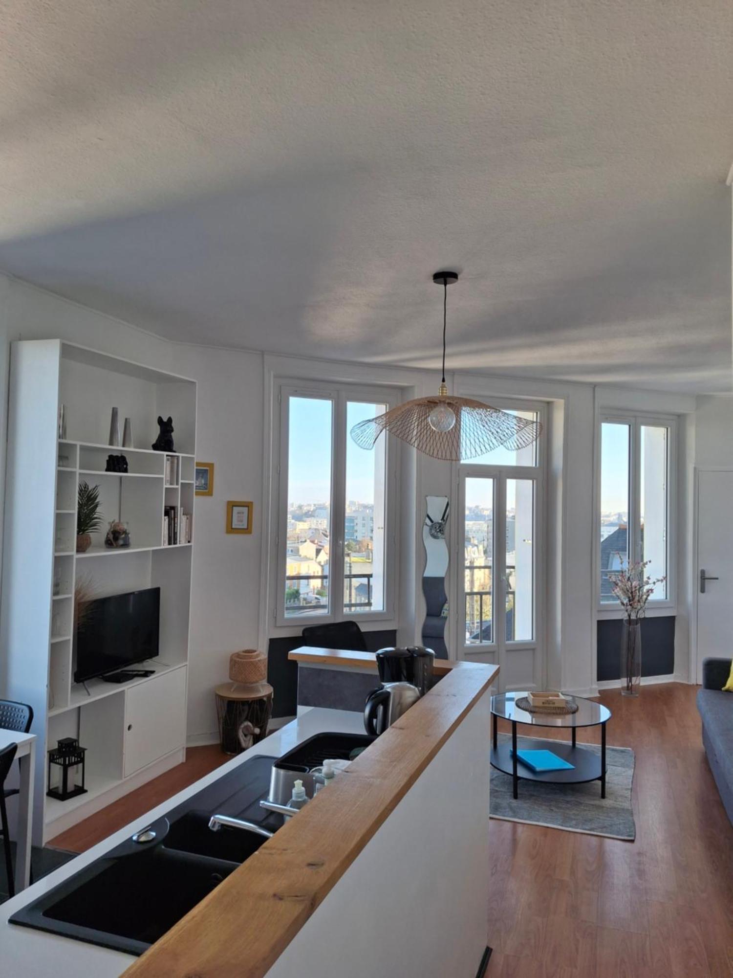Appartement Lumineux Dans Les Hauts De Recouvrance Brest Zewnętrze zdjęcie